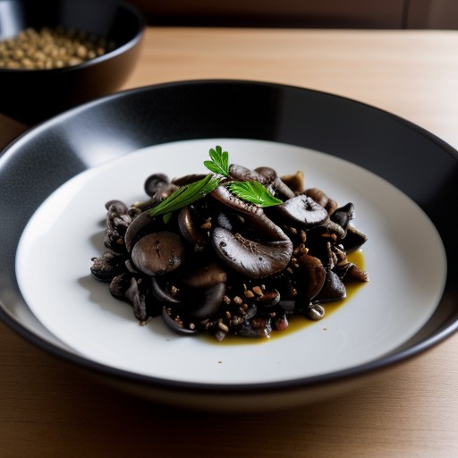 Steamed Mushrooms recipe image