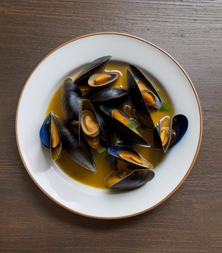 Steamed Mussels recipe image
