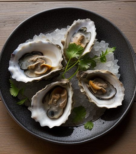 Steamed Oysters With Black Beans recipe image