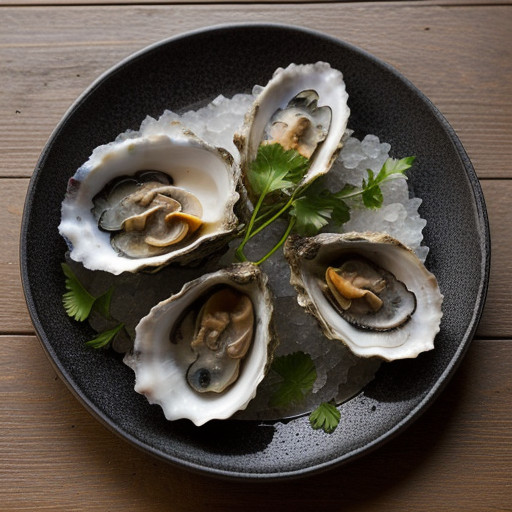 Steamed Oysters With Black Beans recipe image