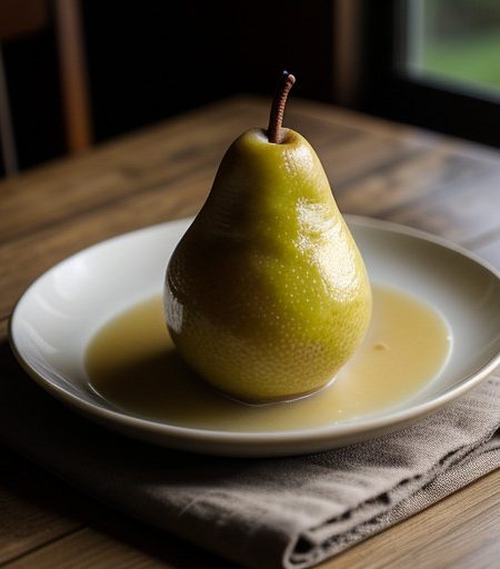 Steamed Pears recipe image