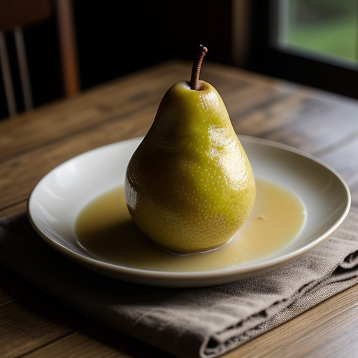 Steamed Pears recipe image