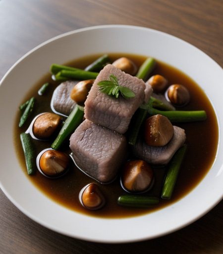 Steamed Pork With Preserved Tianjin Vegetable recipe image