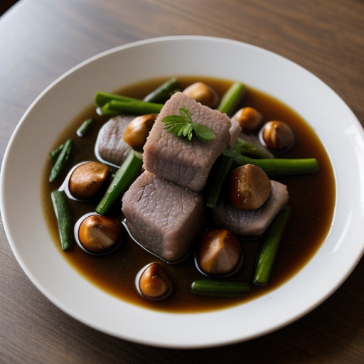 Steamed Pork With Preserved Tianjin Vegetable recipe image