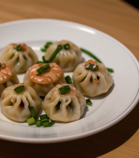 Steamed Pork and Shrimp Dumplings recipe image