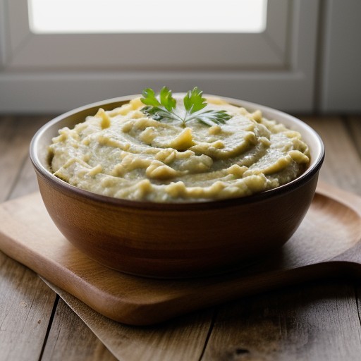 Steamed Potato Dip recipe image