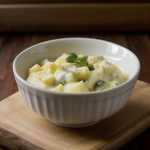 Steamed Potato Dressing recipe image