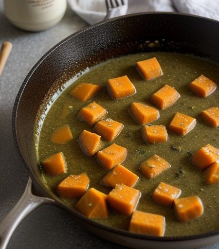 Steamed Potato Dressing recipe image