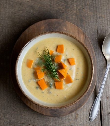 Steamed Potato Sauce recipe image