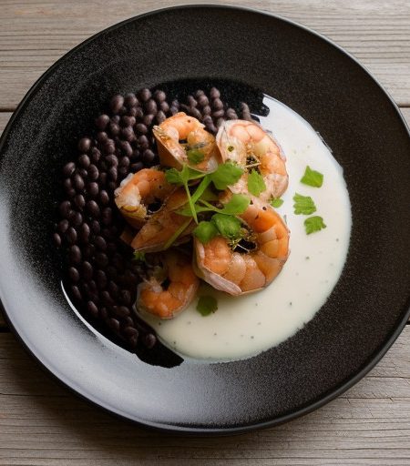 Steamed Prawns With Black Beans (See Jup Jing recipe image