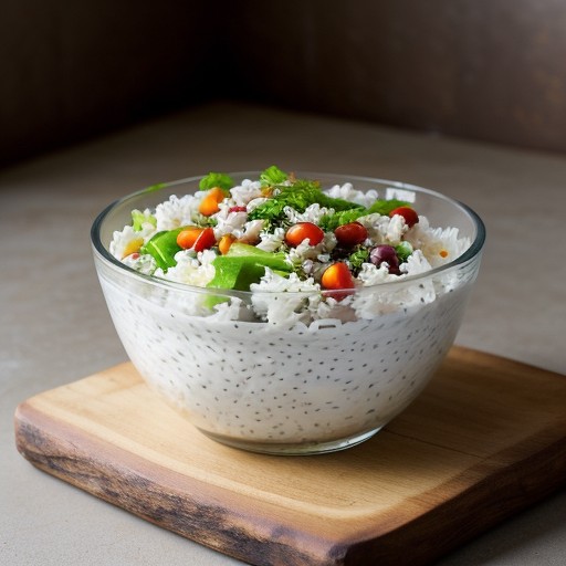 Steamed Rice Salad recipe image