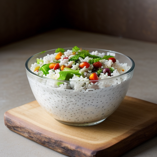 Steamed Rice Salad recipe image