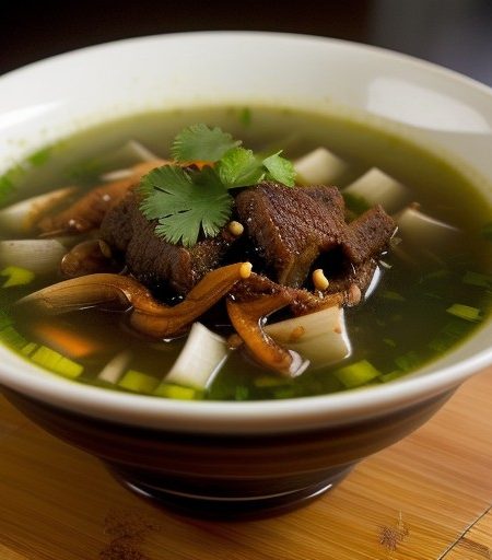 Steamed Rice Soup recipe image