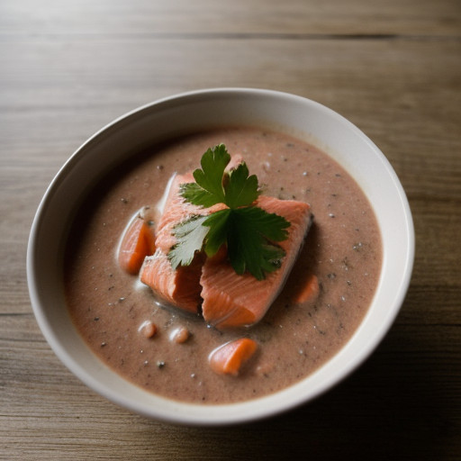 Steamed Salmon Sauce recipe image