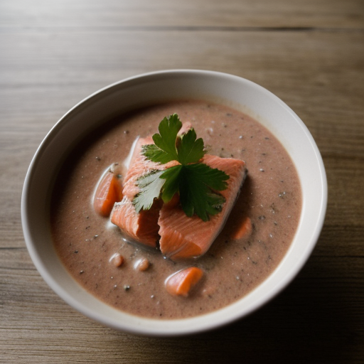 Steamed Salmon Sauce recipe image