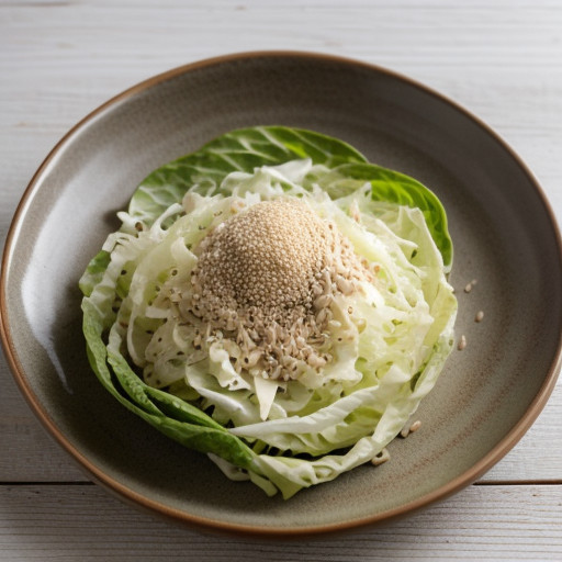 Steamed Shredded Cabbage recipe image