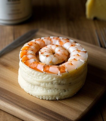 Steamed Shrimp Bread recipe image