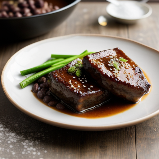 Steamed Spareribs With Black Beans recipe image
