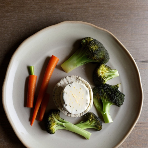 Steamed Veg With Cheese recipe image