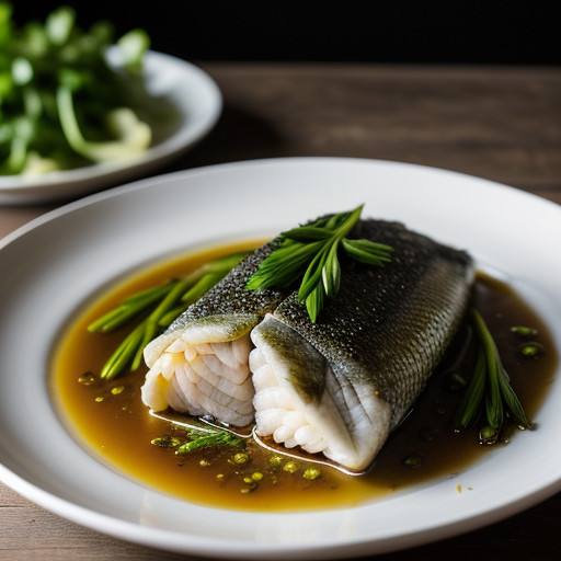 Steamed Whole Fish - Pla Chon Pae-Sa * recipe image