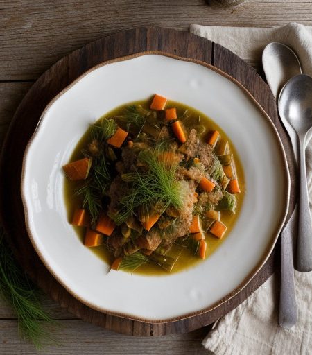Stew of Fennel With Carrots & Pearl Onions recipe image