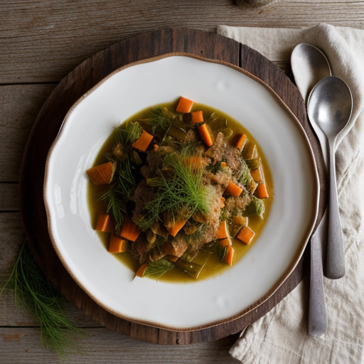 Stew of Fennel With Carrots & Pearl Onions recipe image