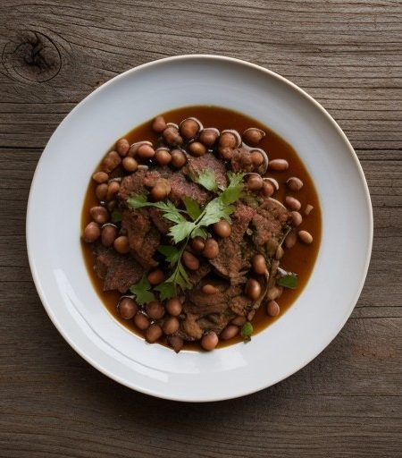Stewed Black-Eyed Peas With Ham Hock recipe image