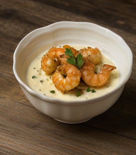 Stewed Cauliflower in Cream Sauce recipe image