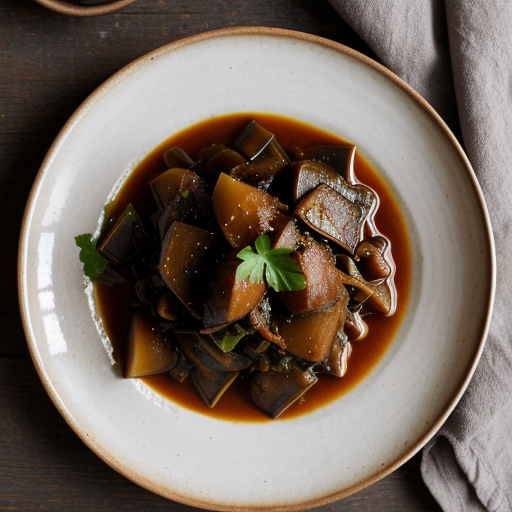 Stewed Eggplant recipe image