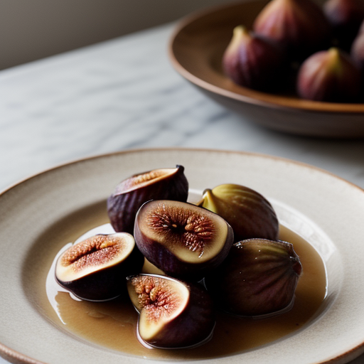 Stewed Fresh Breakfast Figs recipe image