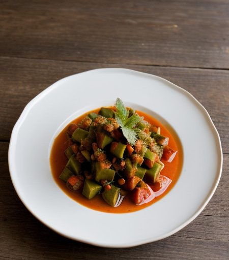 Stewed Okra & Tomatoes recipe image