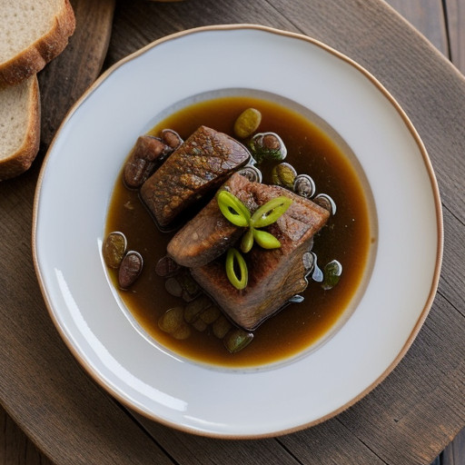 Stewed Pork With Pickles recipe image