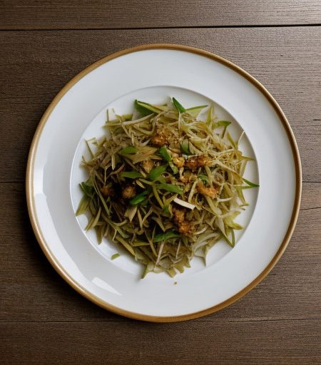 Stir-Fried Bean Sprouts With Tofu recipe image