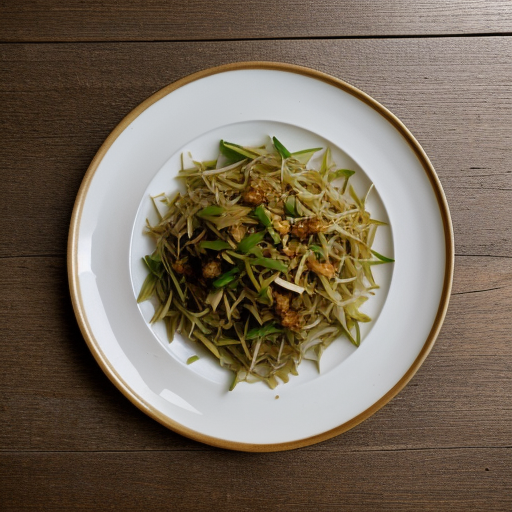 Stir-Fried Bean Sprouts With Tofu recipe image