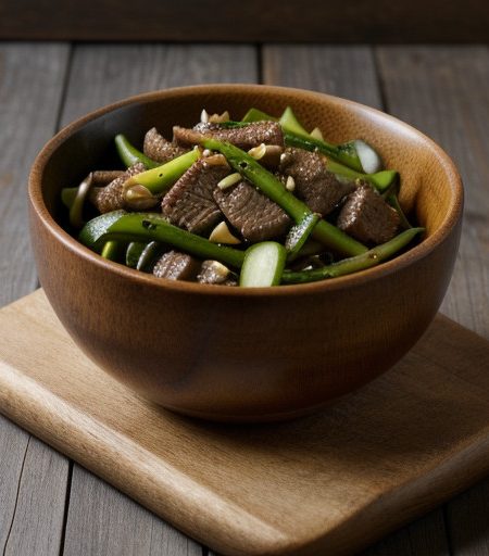 Stir-Fried Beef Salad recipe image
