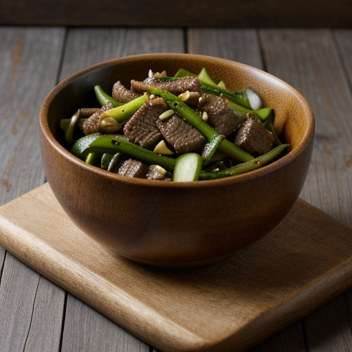 Stir-Fried Beef Salad recipe image