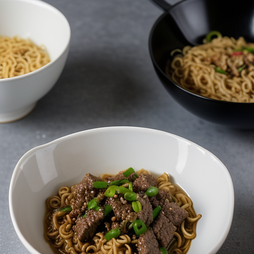 Stir Fried Beef Sauce recipe image