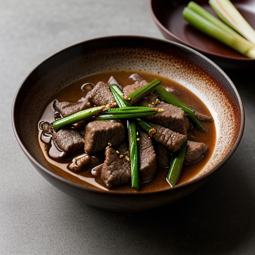 Stir Fried Beef Sauce recipe image