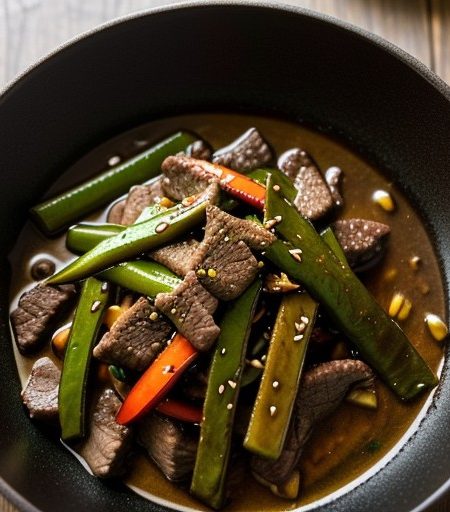 Stir Fried Beef Sauce recipe image