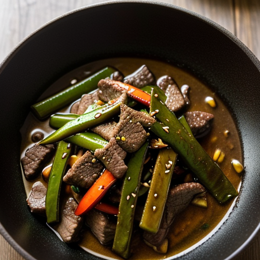 Stir Fried Beef Sauce recipe image