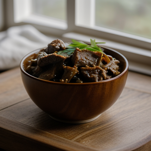 Stir Fried Beef Sauce recipe image