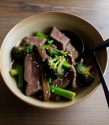 Stir Fried Beef and Broccoli in Oyster Sauce recipe image
