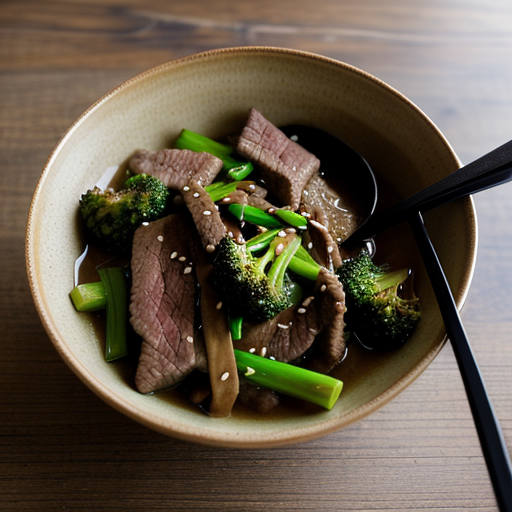 Stir Fried Beef and Broccoli in Oyster Sauce recipe image