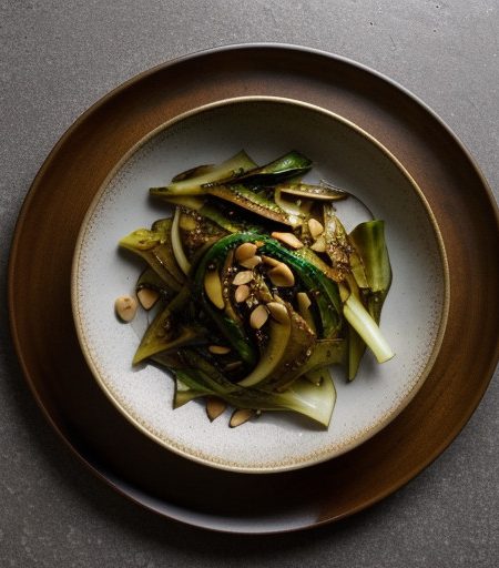 Stir-Fried Bok Choy in Garlic Oil recipe image