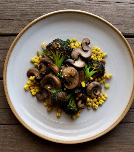 Stir-Fried Broccoli & Mushrooms recipe image