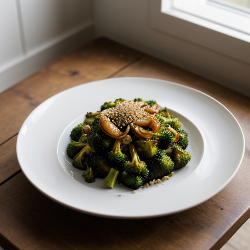 Stir-Fried Broccoli Rice recipe image