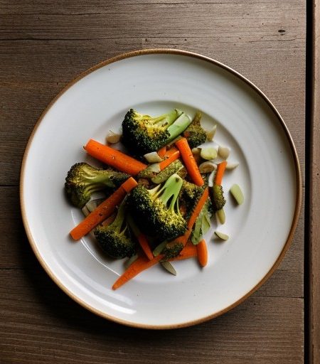 Stir Fried Broccoli and Carrots recipe image