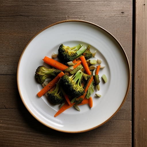 Stir Fried Broccoli and Carrots recipe image