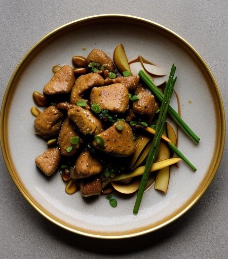 Stir-Fried Chicken & Apples recipe image