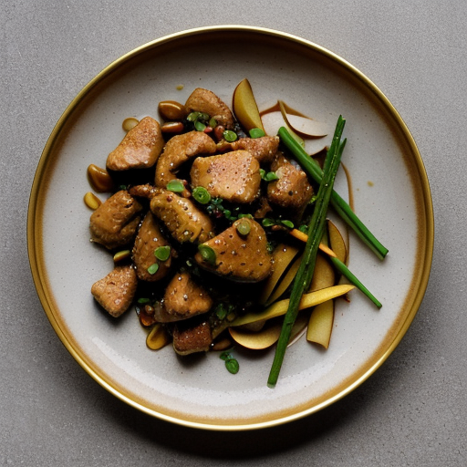 Stir-Fried Chicken & Apples recipe image
